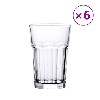 Vasos De Cerveza 6 Unidades 415 Ml Vidaxl