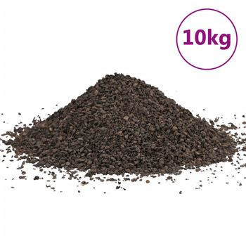 Grava De Basalto Negra 10 Kg 1-3 Mm Vidaxl