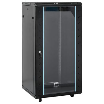 Rack De Servidores 22u 19" Ip20 Negro 60x60x120 Cm Vidaxl