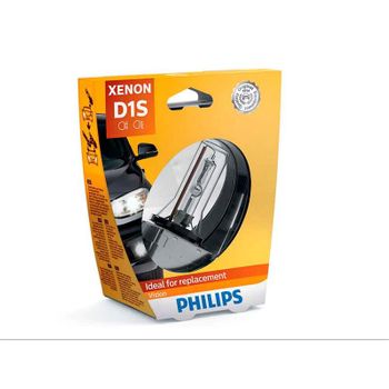 HID Xenon 35W Lampara Coche D2S 85122 VIC1 Vision Luz Blanca Brillante,  Philips