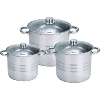 Set De 3 Ollas Con Tapa Royalty Line Rl-sp3