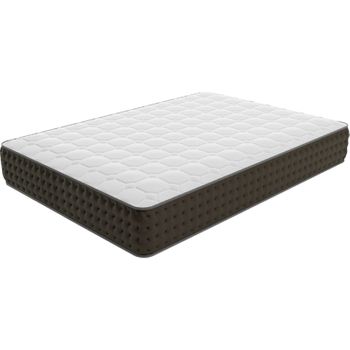 Colchon Hr Viscografeno Imperial Deluxe 105x190 28cm Imperial Relax  | 11 Zonas De Confort  | Alta Densidad  | Firmeza Media