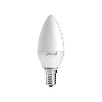 Bombilla Vela 6.5w Led E14 6400k Luxram Calida 3000k