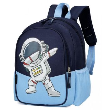 Mochila Infantil Para Niños Y Niñas De Astronauta, Bolso Escolar, Bolsa Ergonómica, 30x24x14cm