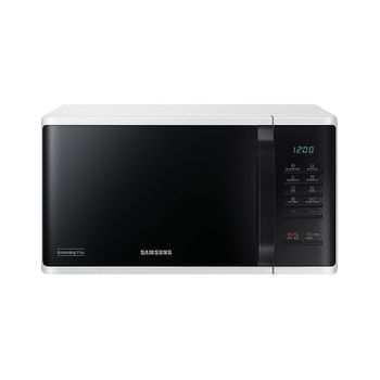 Samsung Mg23k3513aw Encimera Microondas Con Grill 23 L 800 W Negro, Blanco