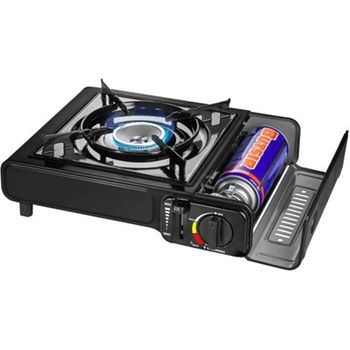 Infiniton Cocina De Gas Portatil Ggp-1w (1fuego, 30cm De Ancho, Hornillo A  Gas, Quemadores Desmontables, Gas Para Camping, Apoyo Antideslizante) con  Ofertas en Carrefour