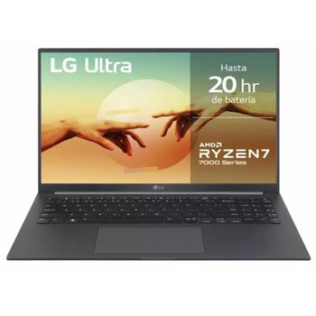 Laptop Lg 16u70r-g.aa79b Con Amd Ryzen 7 7730u , 16 Gb Ram, 1 Tb Ssd, 16"