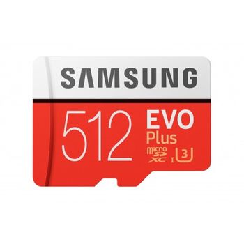 Samsung - Evo Plus 512 Gb Microsdxc Uhs-i Clase 10 - Mb-mc512ha/eu