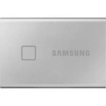 Ssd Externo T7 Touch Usb Tipo C Color Plateado 2 Tb Samsung
