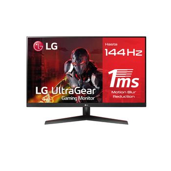 Monitor Lg Ultragear 32" Lcd Qhd 144hz Amd Freesync Premium Hdmi Displayport Negro