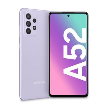 Samsung Galaxy A52 4g Sm-a525flvgeue Smartphones 16,5 Cm (6.5") Sim Doble Android 11 Usb Tipo C 6 Gb 128 Gb 4500 Mah Violeta