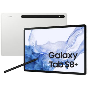 Samsung Galaxy Tab S8+ 5g Sm-x806b Lte 256 Gb 31,5 Cm (12.4') Qualcomm Snapdragon 8 Gb Wi-fi 6 (802.11ax) Android 12 Plata
