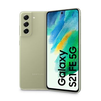 Samsung Galaxy S21 Fe 5g Sm-g990blgfeue Smartphones 16,3 Cm (6.4") Sim Doble Android 11 Usb Tipo C 6 Gb 128 Gb 4500 Mah Oliva