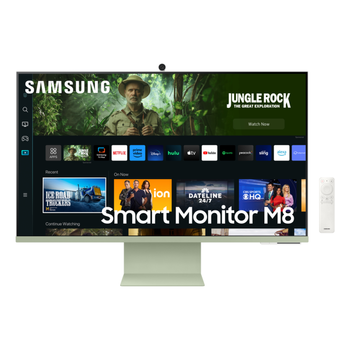 Monitor Samsung Smart Ls32cm80guuxen 32" M80c 4k Blanco