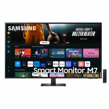 Samsung Smart Monitor M7 M70d Pantalla Para Pc 109,2 Cm (43') 3840 X 2160 Pixeles 4k Ultra Hd Lcd Negro