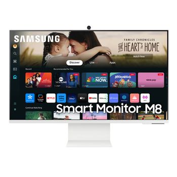 Monitor Samsung M8d Ls32bm801uuxen 32" 4k Uhd Blanco