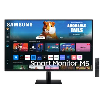 Samsung Smart Monitor M5 M50d Pantalla Para Pc 68,6 Cm (27') 1920 X 1080 Pixeles Full Hd Led Negro