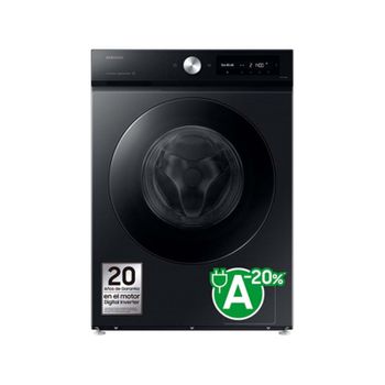 Lavadora Samsung Ww90db7u94gbu3 Negro 9kg A-20%