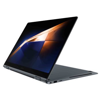 Samsung Galaxy Book4 360 Híbrido (2-en-1) 39,6 Cm (15.6') Pantalla Táctil Full Hd Intel Core 7 150u 16 Gb Lpddr5-sdram 512 Gb Ssd Wi-fi 6e (802.11ax) Windows 11 Pro Gris