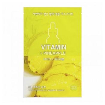 Holika Holika Mascarilla Facial Vitamina + Piña 20 Ml