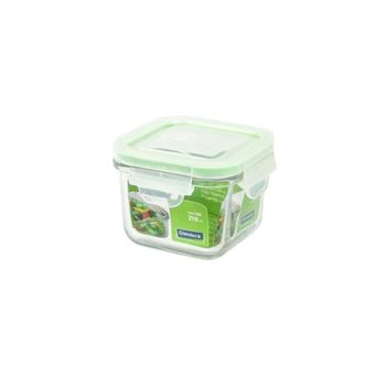 Contenedor Cuadrado Alto Para Alimentos Glasslock De 210 Ml, Apto Para Lavavajillas- Mcsb021