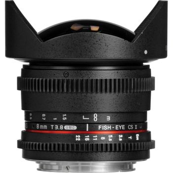 Lente Samyang 8mm T3.8 Vdslr Canon