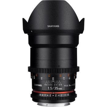 Lente Samyang 35mm T1.5 Vdslr Ii Nikon