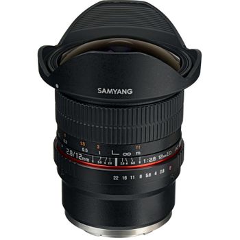 Lente Samyang Dslr 12mm F2.8 Canon Full Frame / Aps-c