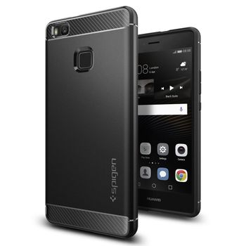 Funda Huawei P9 Lite Spigen Rugged Armor Negra