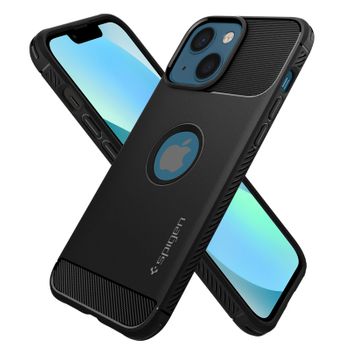 Funda Híbrida Ultra Fina Spigen Slim Armor Negro Para El Iphone 13 Pro Max  con Ofertas en Carrefour