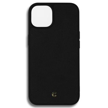 Funda Iphone 13 Pro Max Silicona Resistente Cuero Ecológico Cyrill Spigen Negro