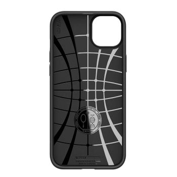 Carcasa Iphone 14 Plus Resistente Efecto Estriado Relive Core Armor Spigen Negro