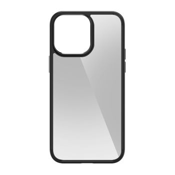 Carcasa Spigen Iphone 14 Pro Max Transparente Contorno Negro Antigolpes Híbrida