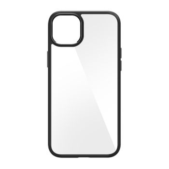 Carcasa Spigen Iphone 14 Plus Transparente Contorno Negro Antigolpes Híbrida