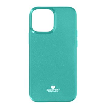 Funda Iphone 13 Pro Max Silicona Brillante Mercury Turquesa