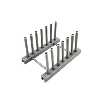 Escurridor Multipropósito Desmontable, Para Tapas De Ollas, Tablas De Cortar, Y Secado De Utensilios De Cocina - Gris