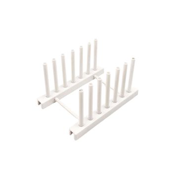 Escurridor Multipropósito Desmontable, Para Tapas De Ollas, Tablas De Cortar, Y Secado De Utensilios De Cocina - Blanco