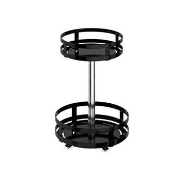 Organizador Giratorio Lazy Susan De 1 Nivel, De Acero Al Carbono, Para Especias, Despensa Y Gabinete De Cocina