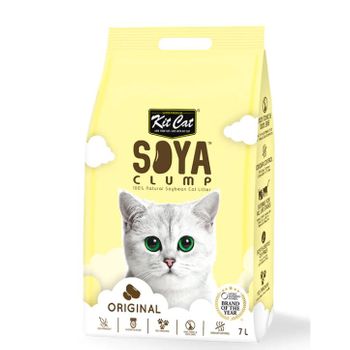 Kit Cat Arena Eco Soyaclump - Original 7l Arena Para Gatos