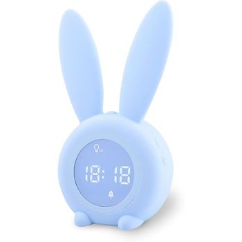 Reloj Despertador De Conejo, Ceramarble Furni, Reloj Despertador Infantil Con Conejo Luminiscente