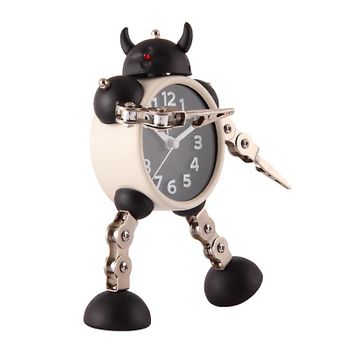 Reloj Despertador Para Niños Y Niños, Ceramarble Furni, Reloj Despertador Infantil Silencioso Sin Tictac