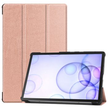 Funda Ultraligera Duradera Para Samsung Galaxy Tab S6 10.5" Oro Rosa