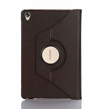 Funda Inteligente Rotativo Para Huawei Mediapad M6 10.8" - Negro