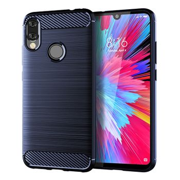 Funda Protectora Suave Duradera Para Redmi Note 7s - Azul