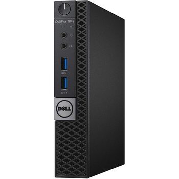 Ordenador Sobremesa Recondicionado Dell Optiplex 7040 Mff, I5-6600t, 8gb Ram, 128gb Ssd, 500gb Hdd, W10