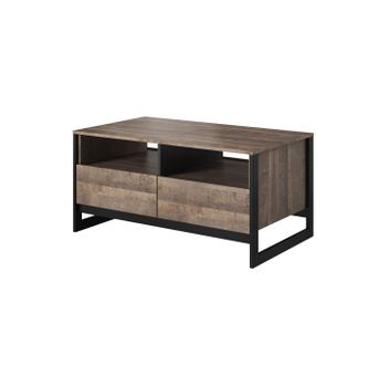 Mesa De Centro Arden 109x62x53 Crema & Gris