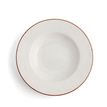 Plato Hondo Porcelana Terra 26cm