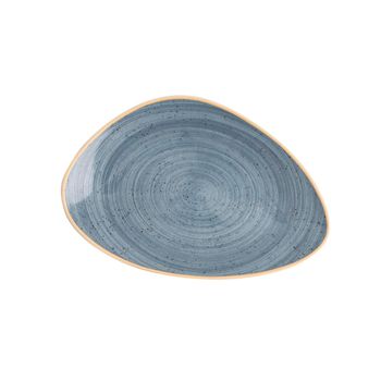 Plato Triangular Porcelana Terra 29cm