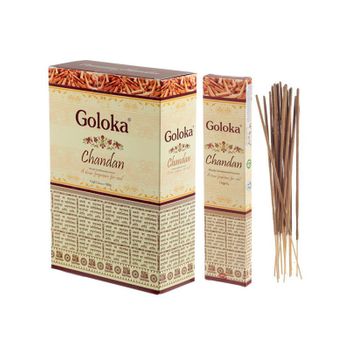 Incienso Goloka Nature's Basil 12x15g Nag Champa