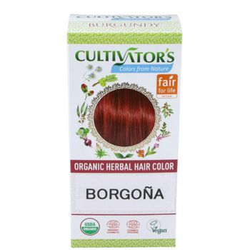 Borgoña Tinte Organico Cultivators 100gr. Ecocert